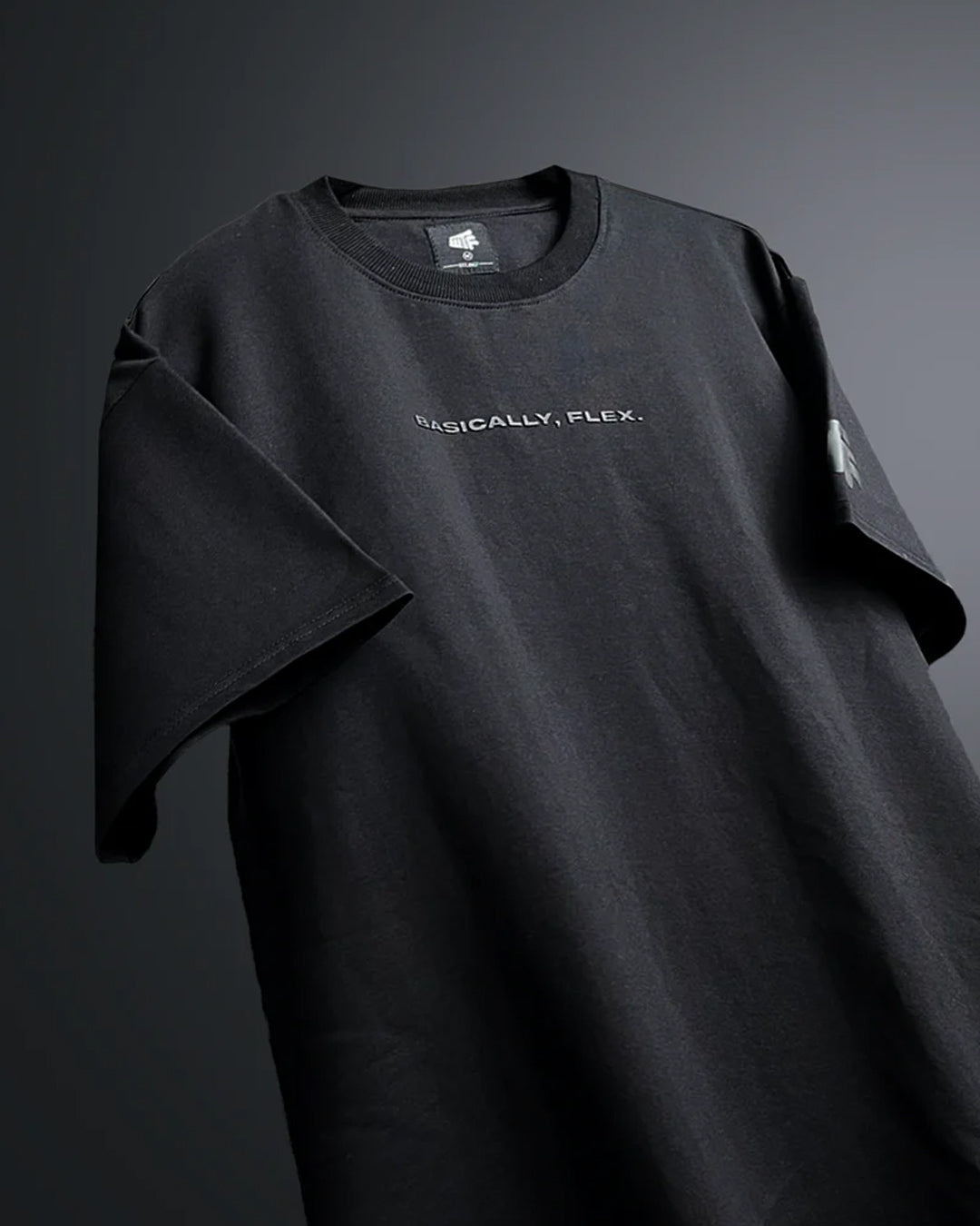 Basic Plain Black Heavyweight T-shirt