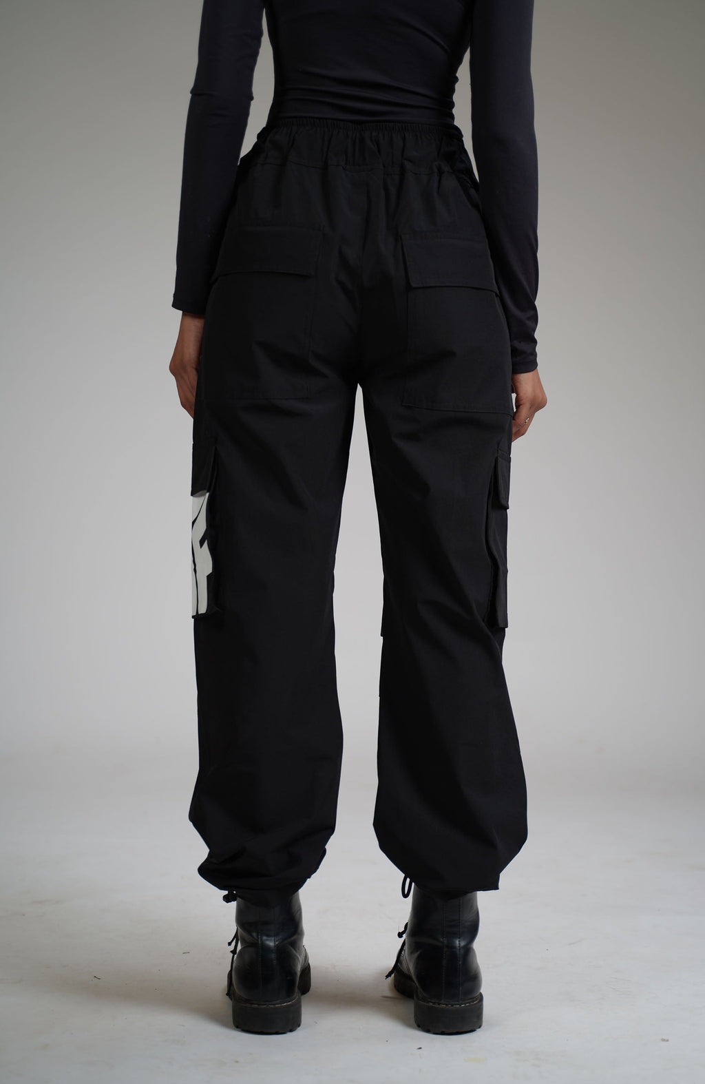 Black Parachute Pants