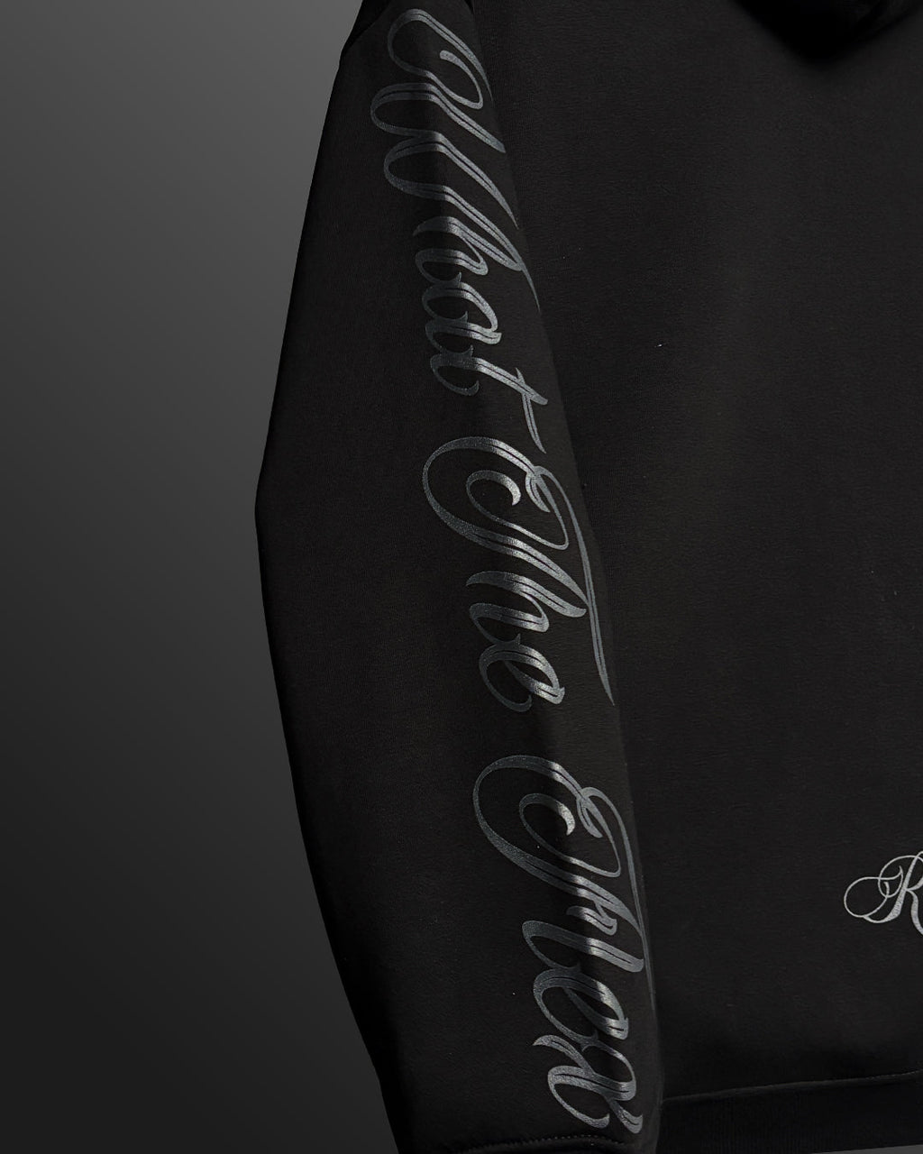 Black Angel Oversized Hoodie