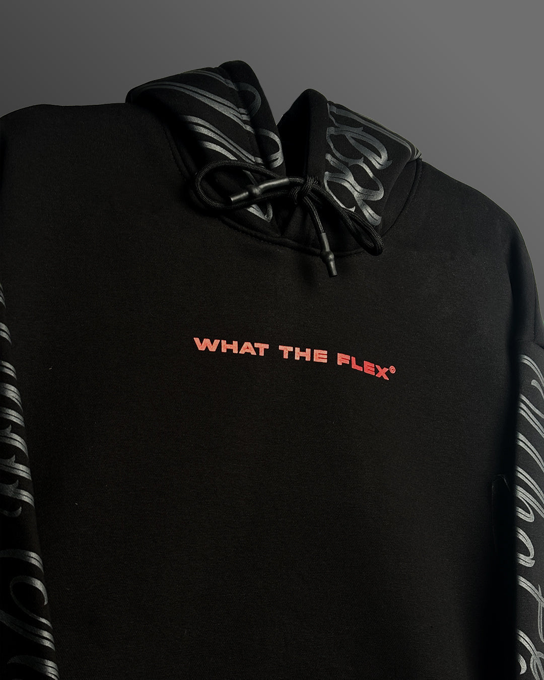 Black Angel Oversized Hoodie