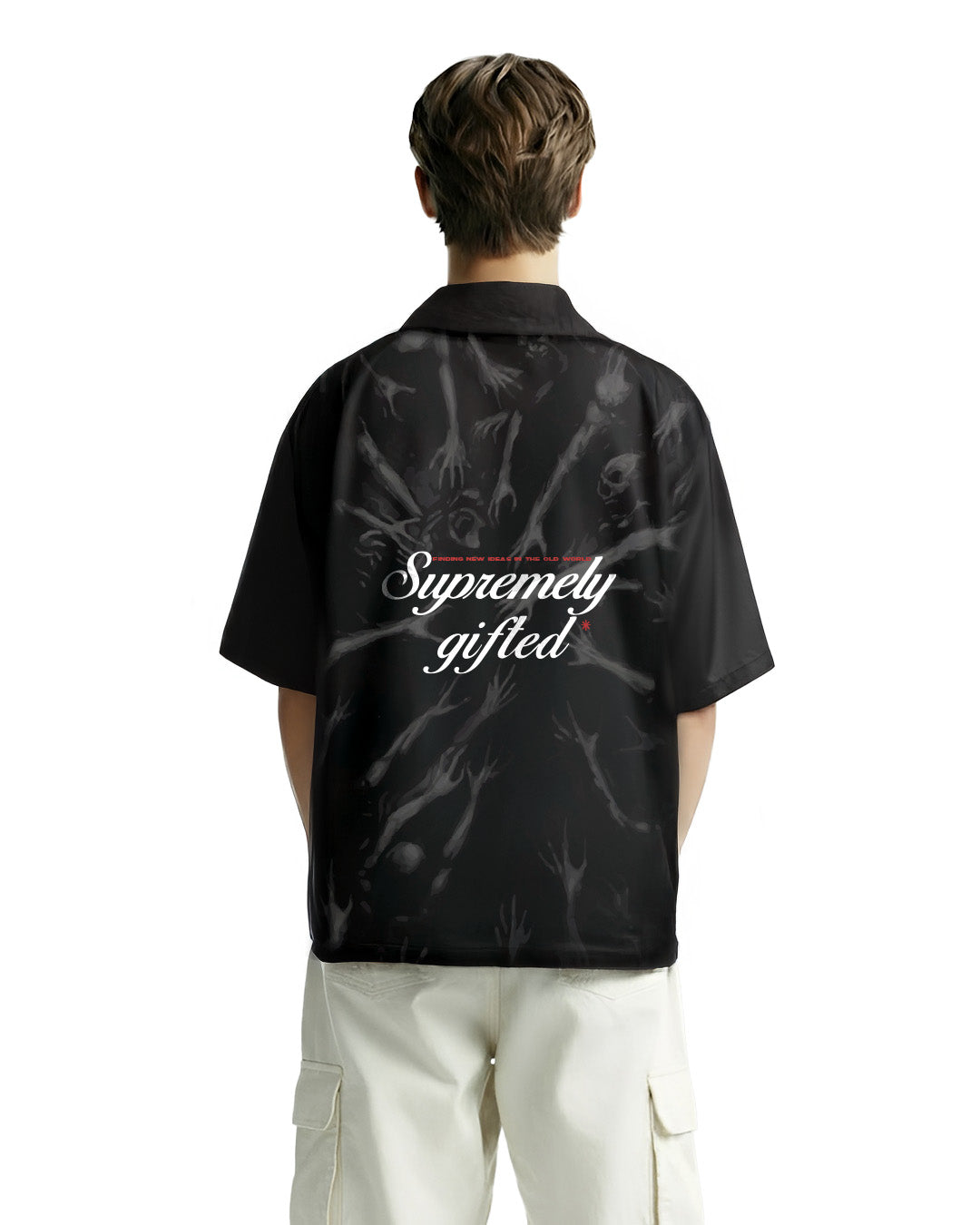 Supremely Gifted Black Fluid Shirt