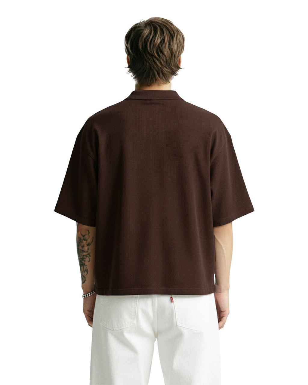 Dark Brown Polo T-shirt