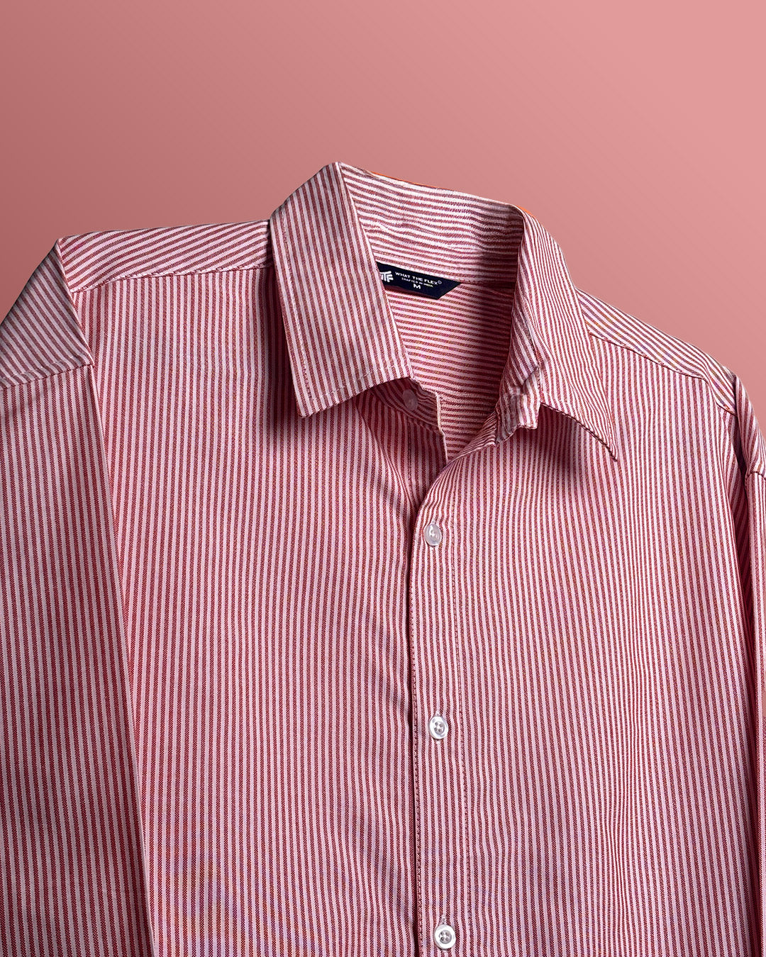 Basic Red Striped Shirt