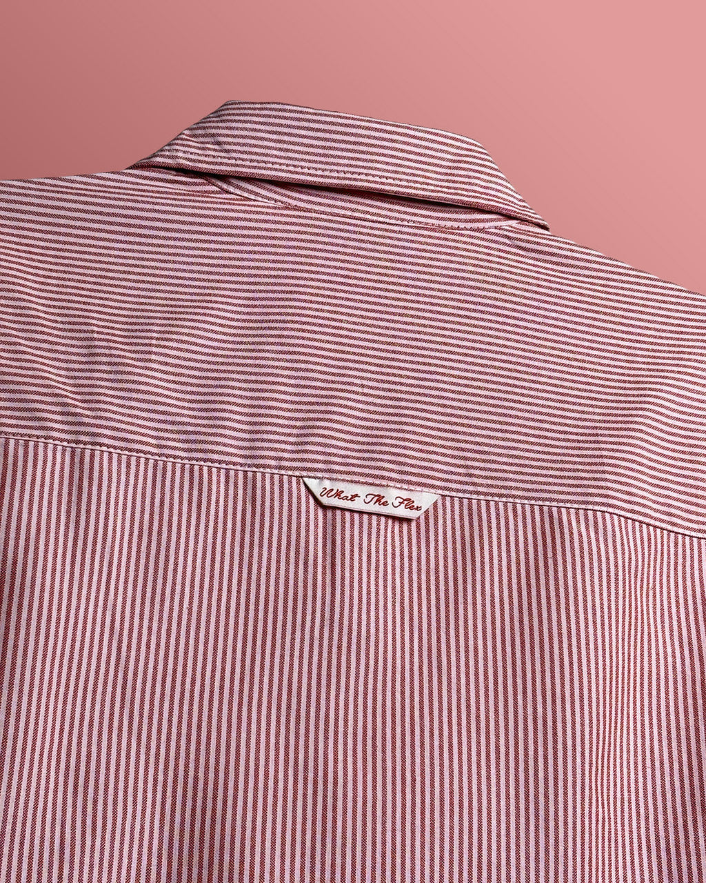 Basic Red Striped Shirt