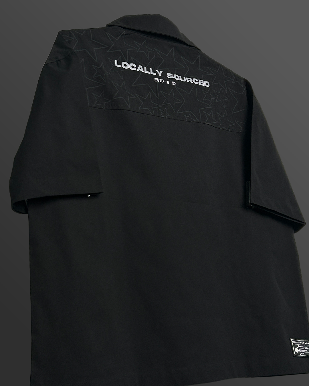 Black Locally Sourced Air Polo