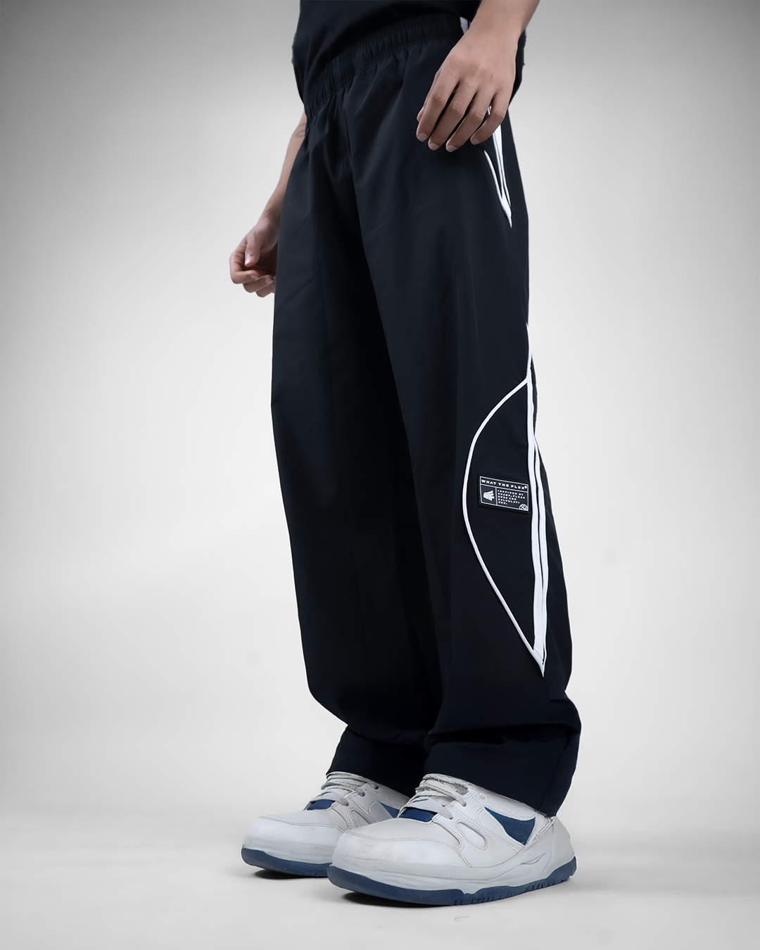 Black Arc Parachute Pants