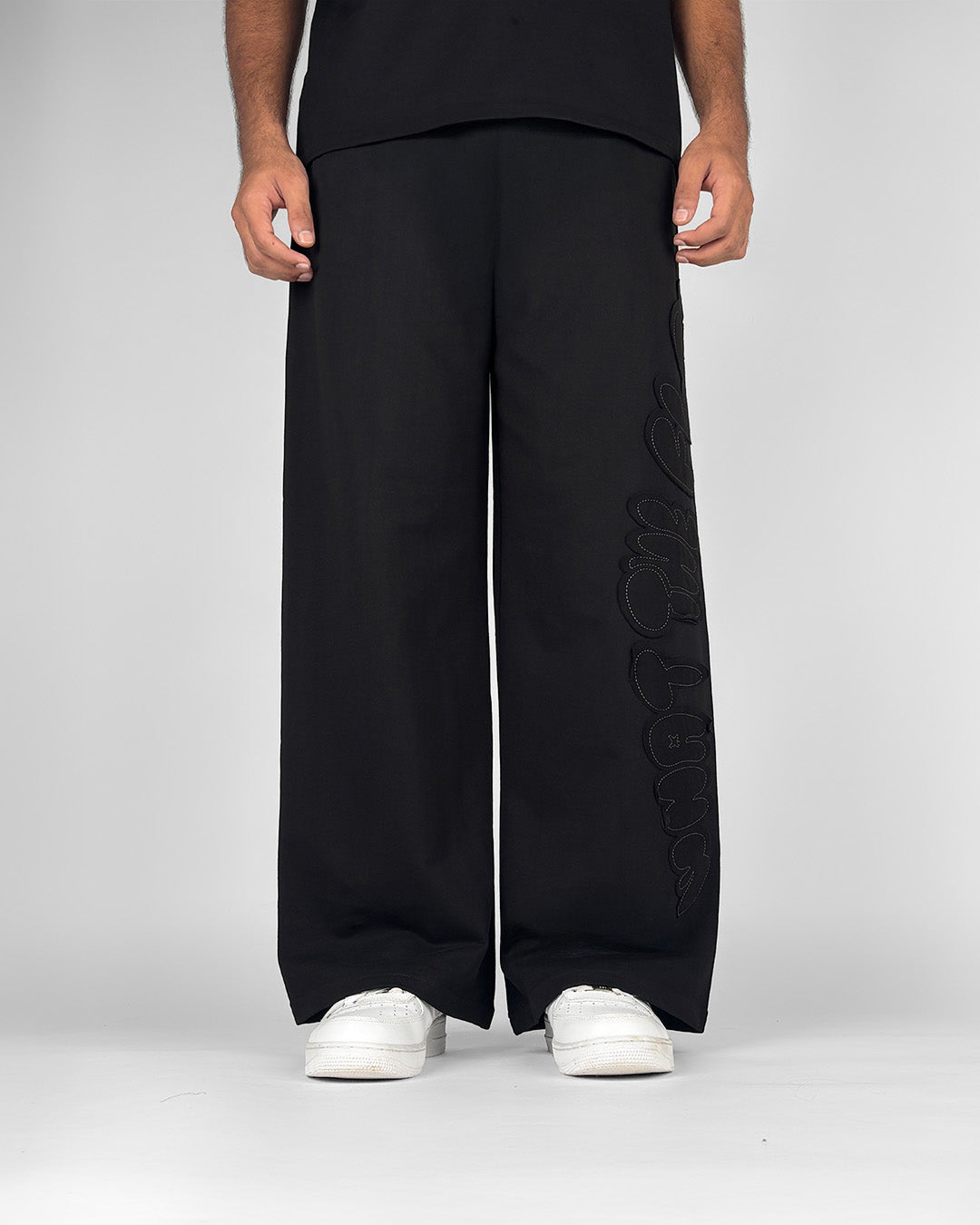 Black Dropout Sweatpants