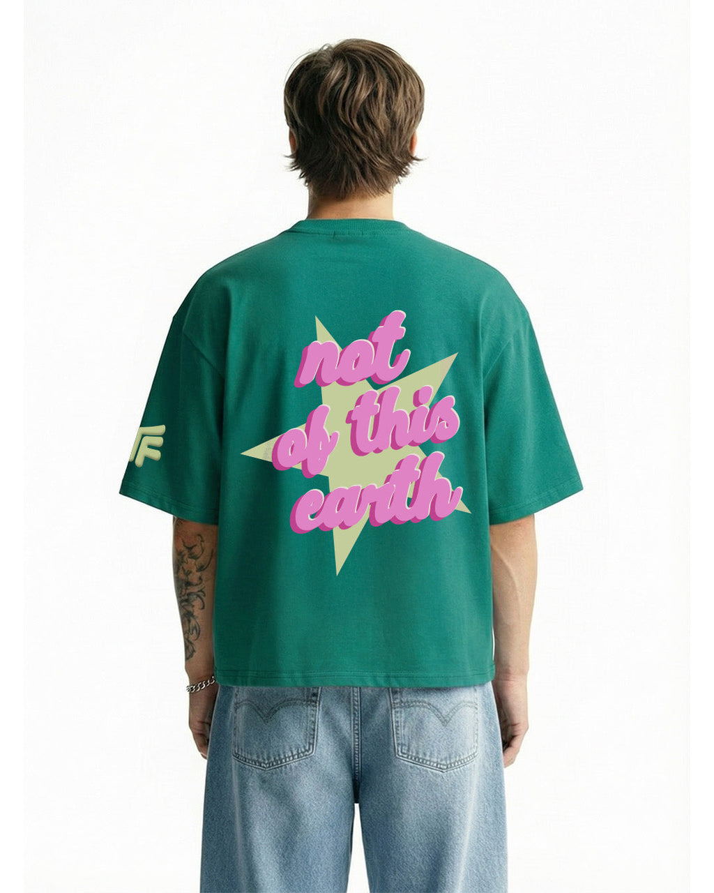 EARTH BOXY-FIT T-SHIRT