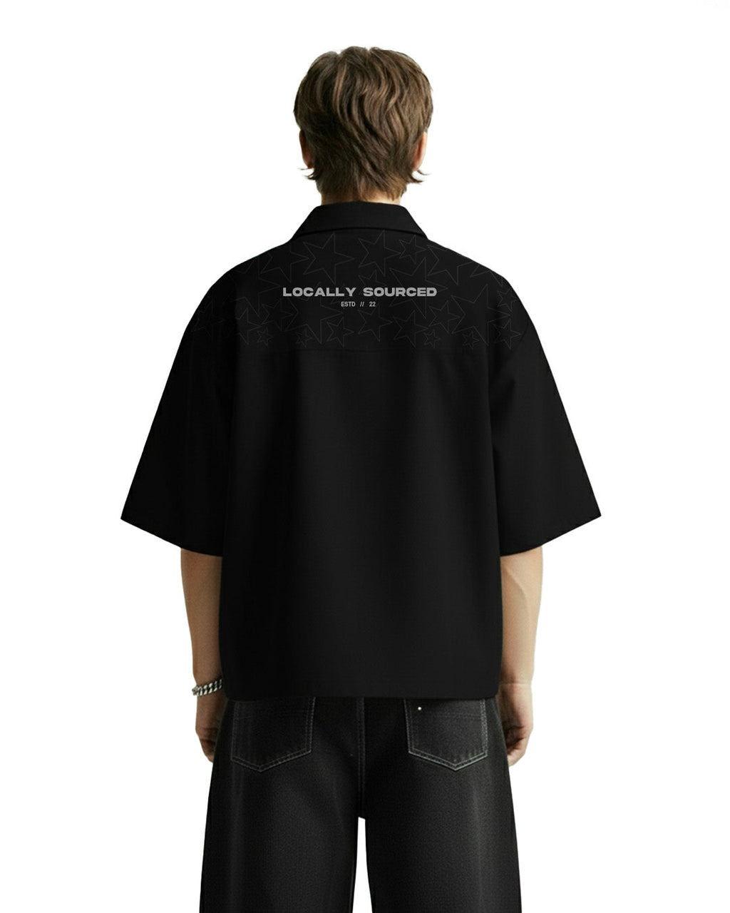 Black Locally Sourced Air Polo