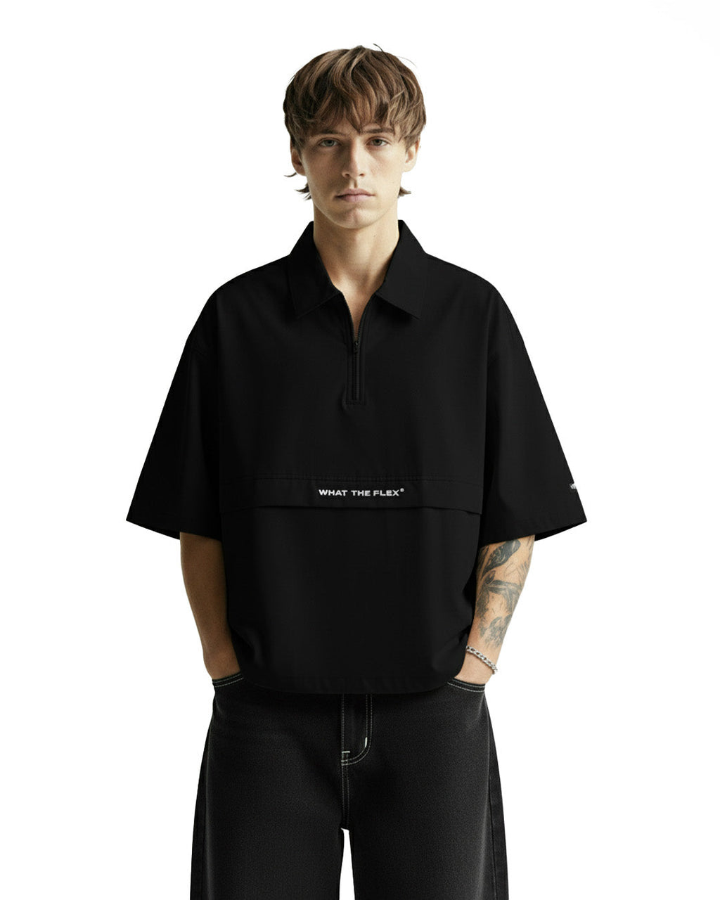 Black Locally Sourced Air Polo