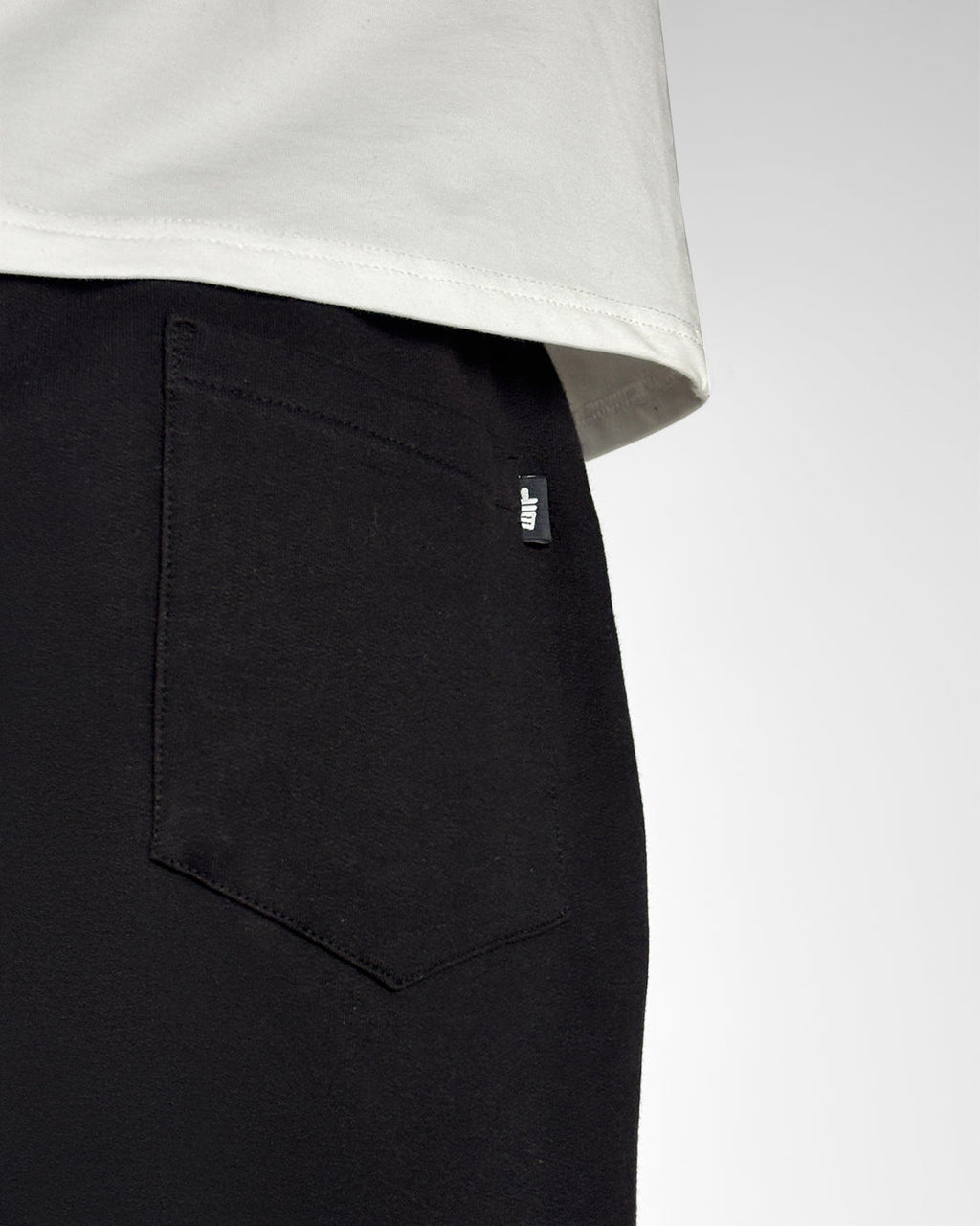 Lethal Black Essential Cotton Pants