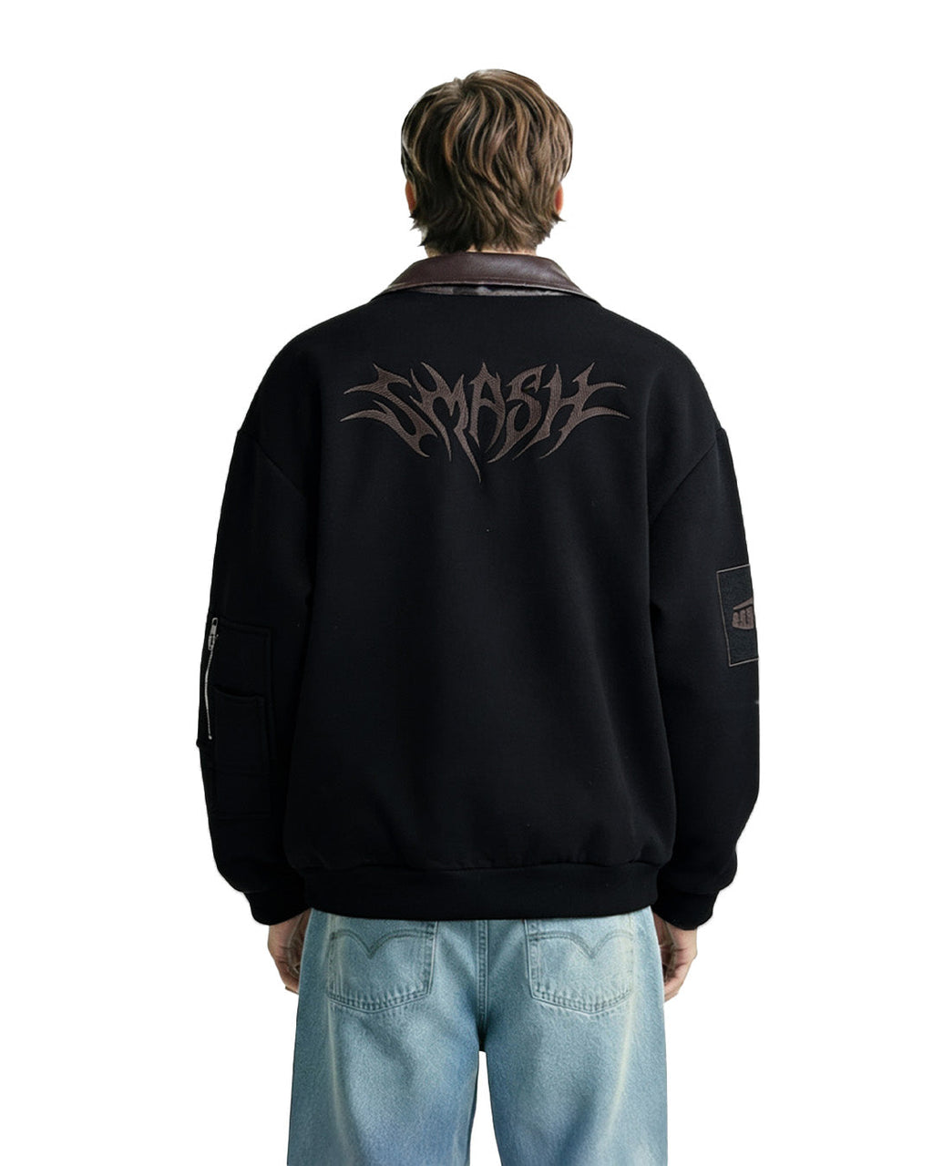 Smash Leather Cut Jacket