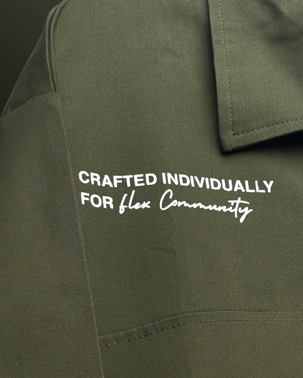 Olive Green Retro Polo T-shirt