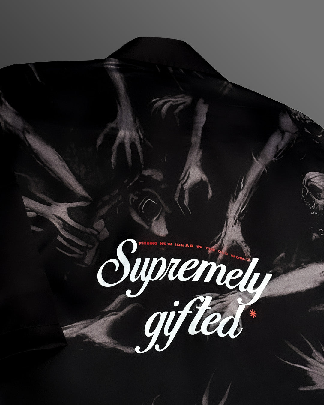 Supremely Gifted Black Fluid Shirt