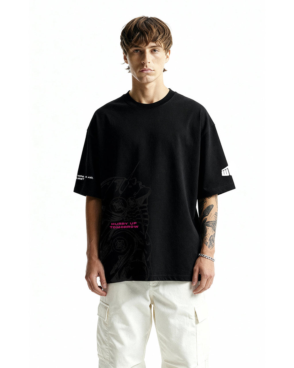 Timeless Black Oversized T-shirt