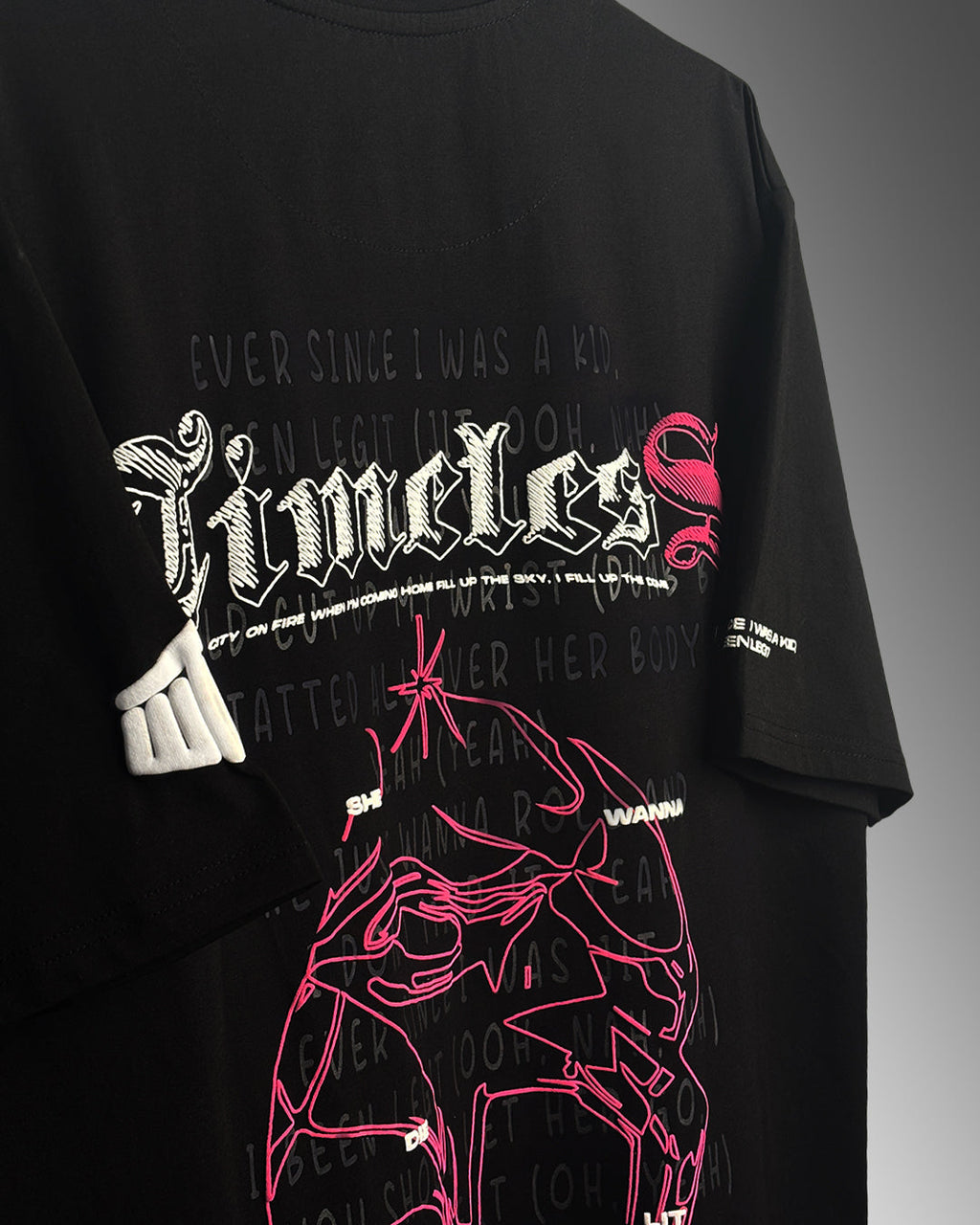 Timeless Black Oversized T-shirt