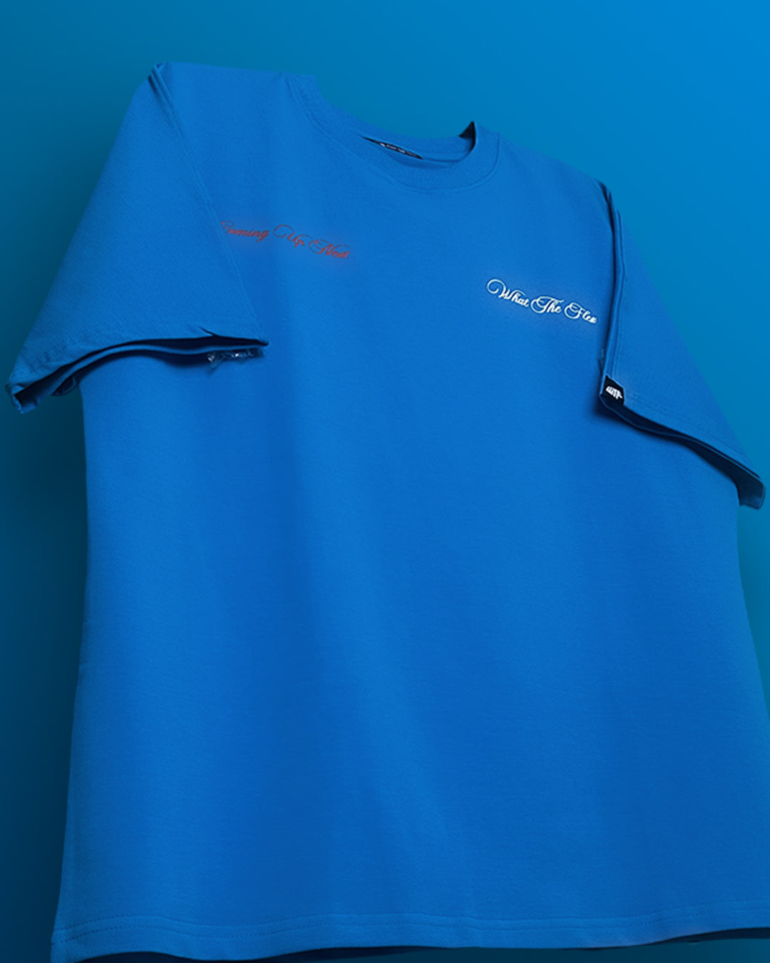 Too Young Heavyweight Blue T-shirt