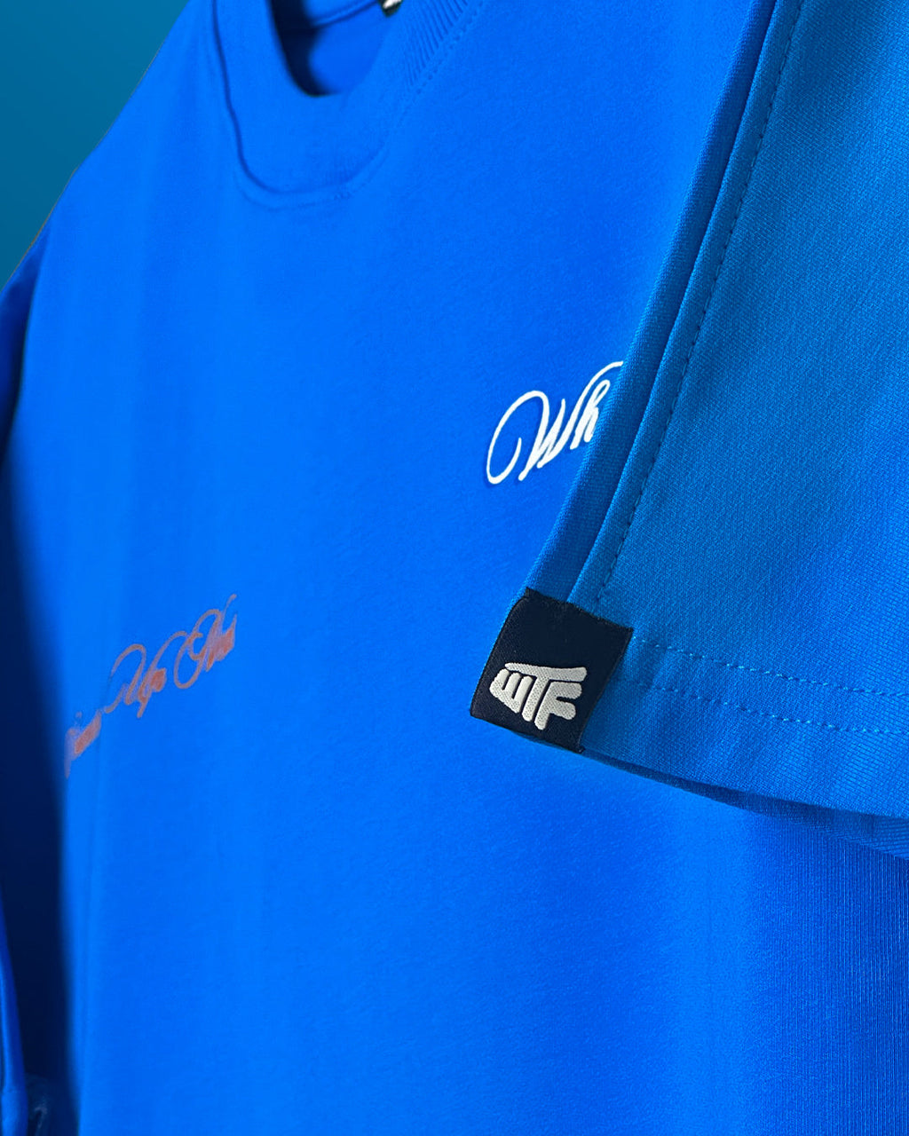 Too Young Heavyweight Blue T-shirt