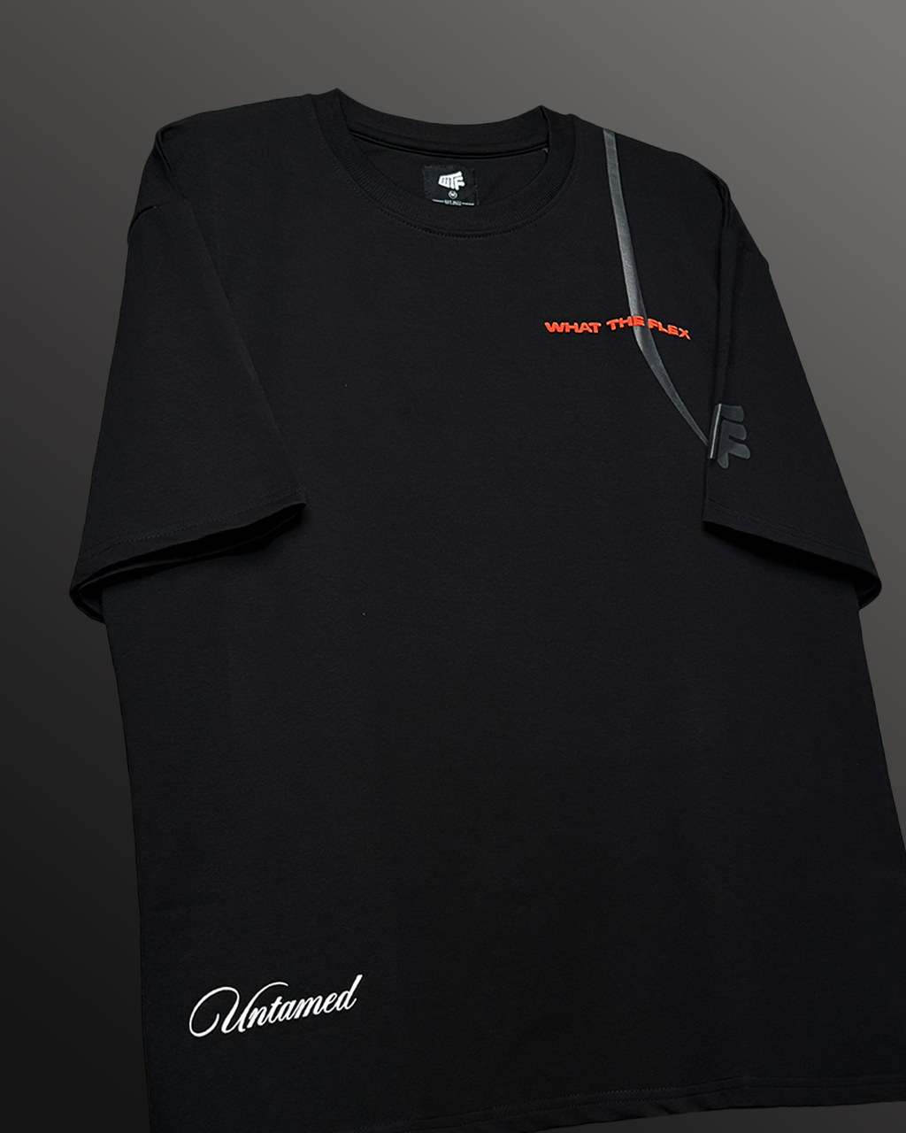 Untamed Black Heavyweight T-Shirt