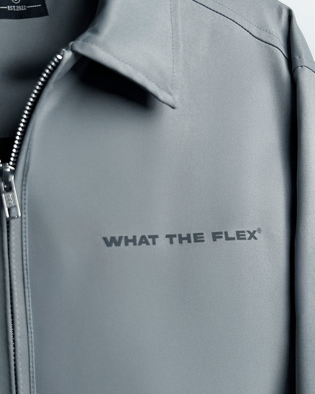 LUCID DREAMS GREY COTTON JACKET