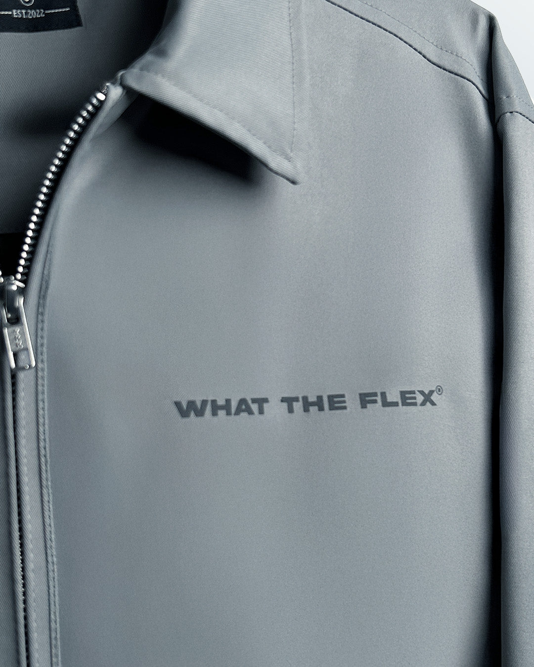 LUCID DREAMS GREY COTTON JACKET