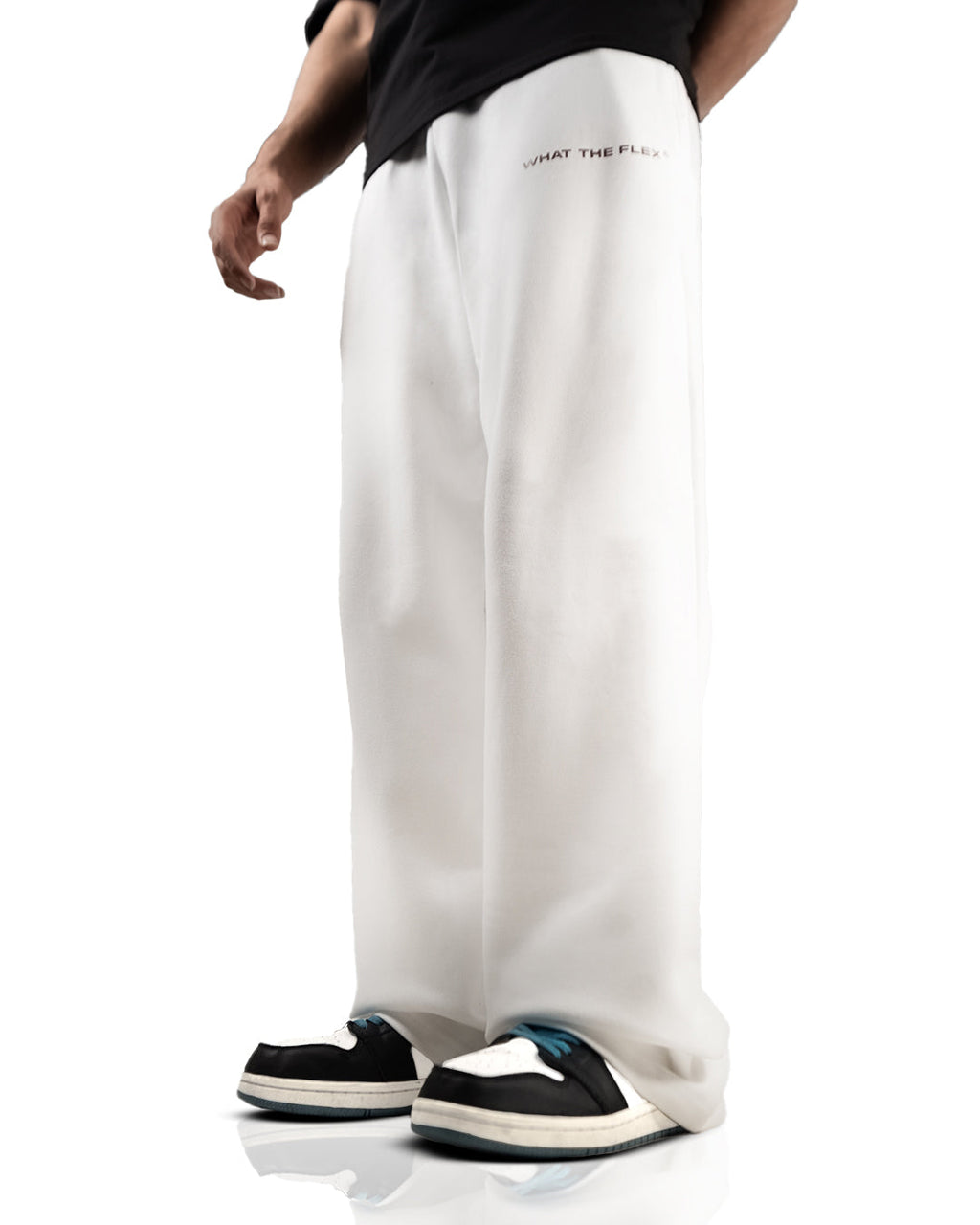 White Essential Cotton Pants