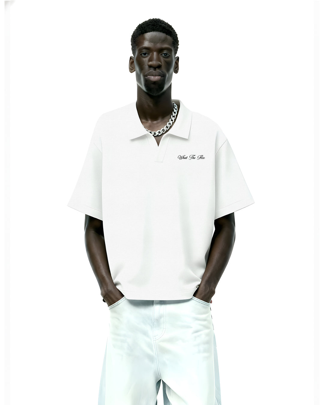Off White Polo T-Shirt