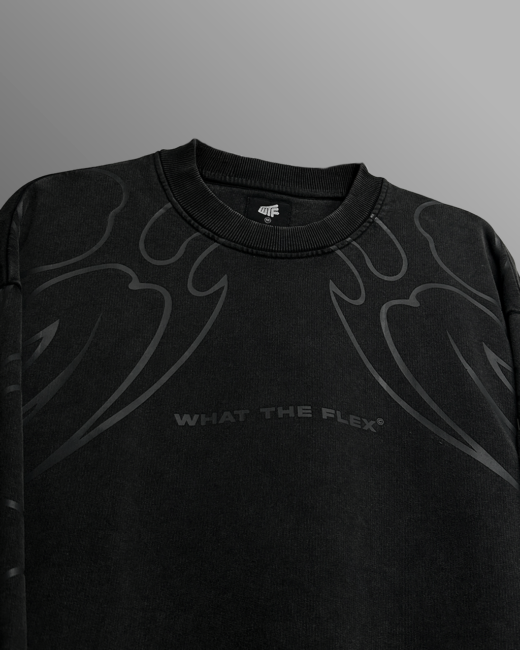 Wild Fire Acid Wash Sweatshirt