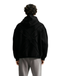 Fearless Black Oversized Hoodie