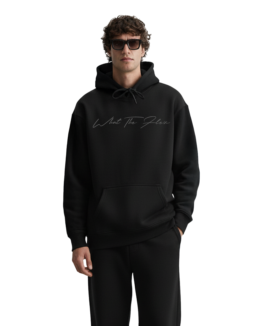 Fearless Black Oversized Hoodie