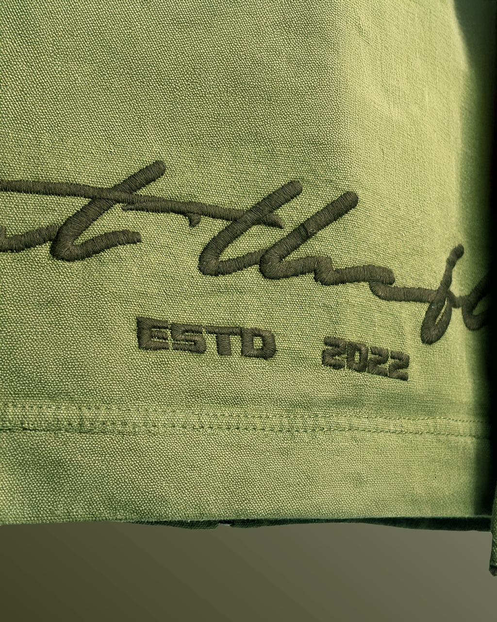 Elite Olive Denim Cord Jacket