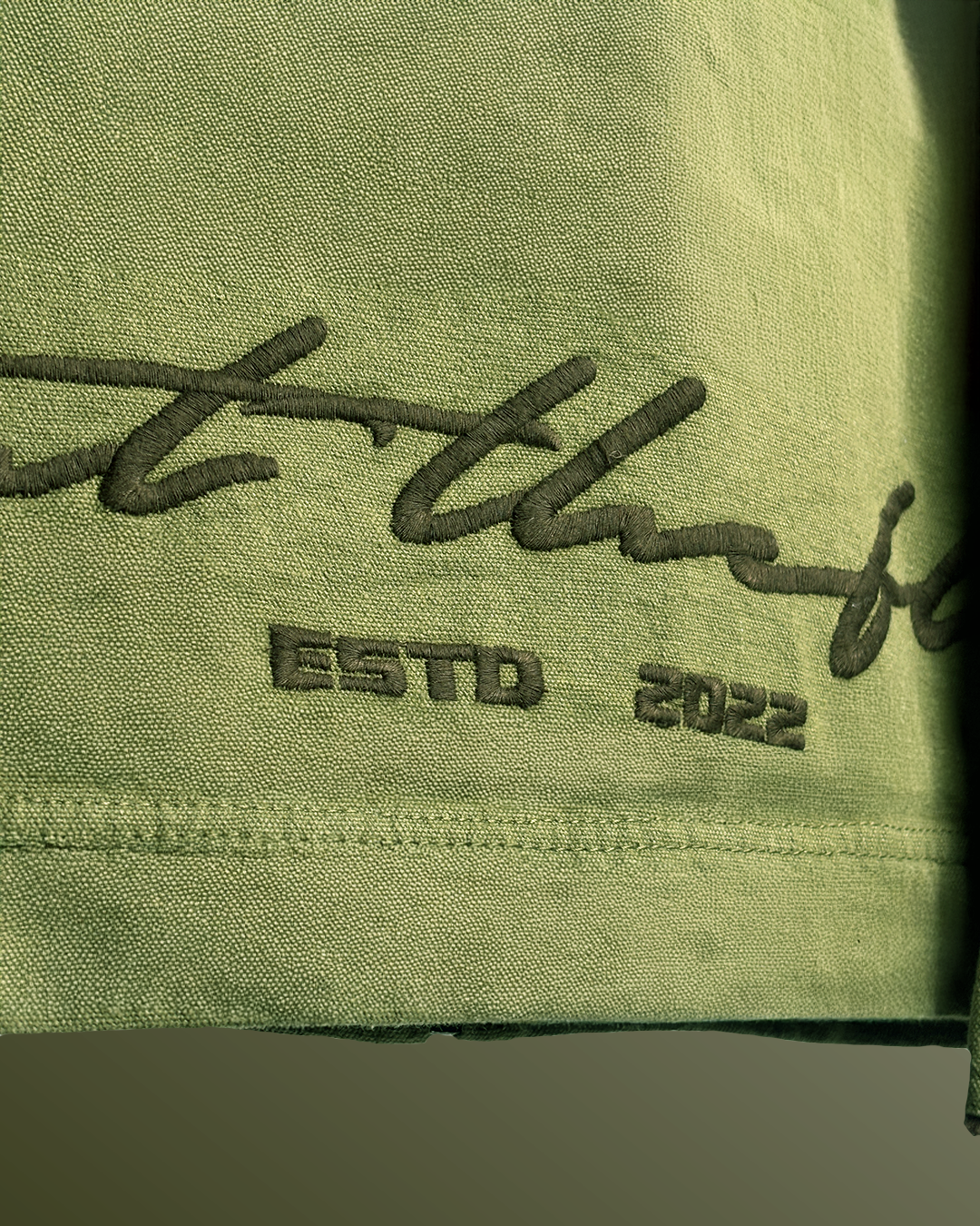 Elite Olive Denim Cord Jacket