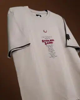 Stolen Land Beige Heavyweight T-shirt