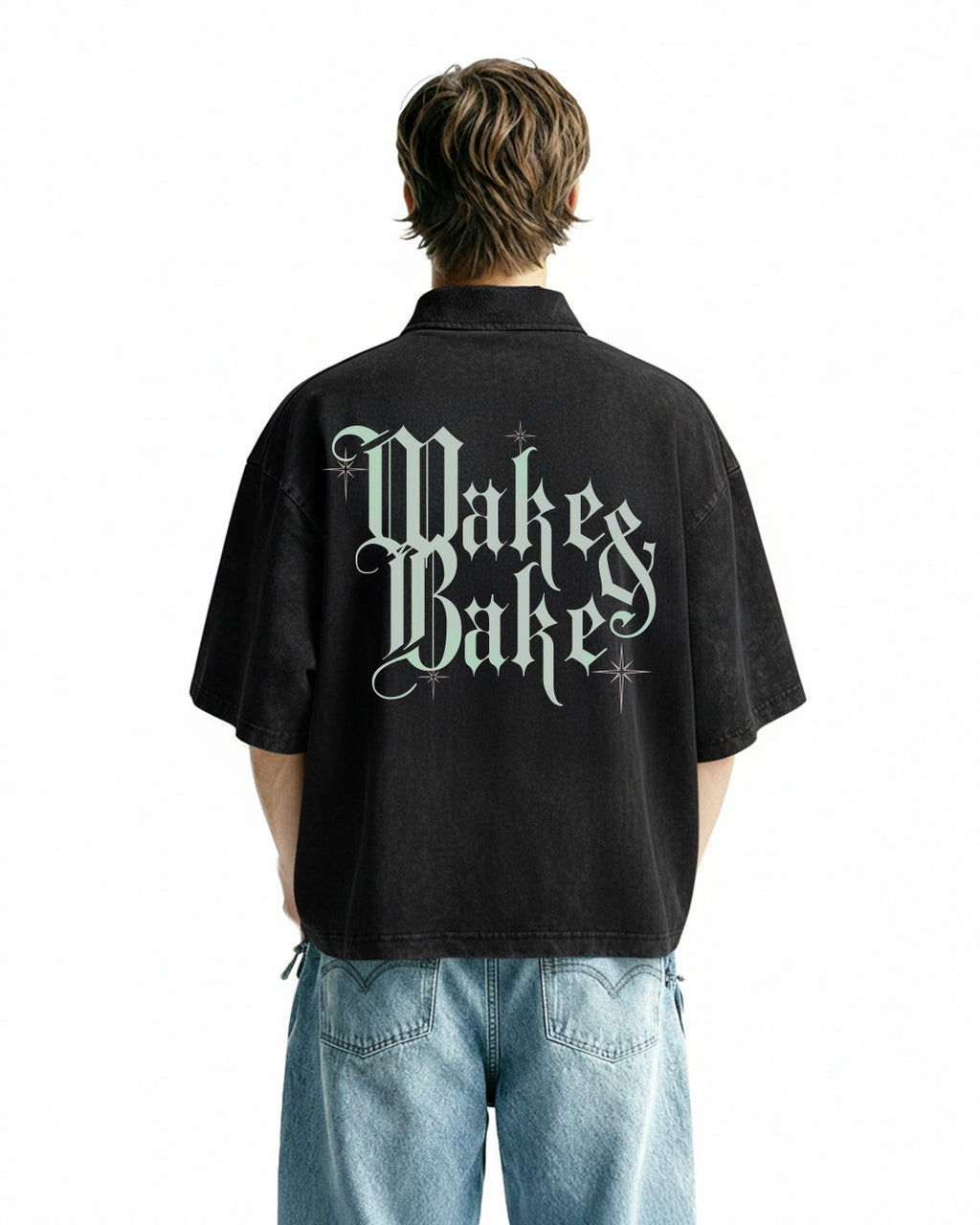 Wake & Bake Washed Polo