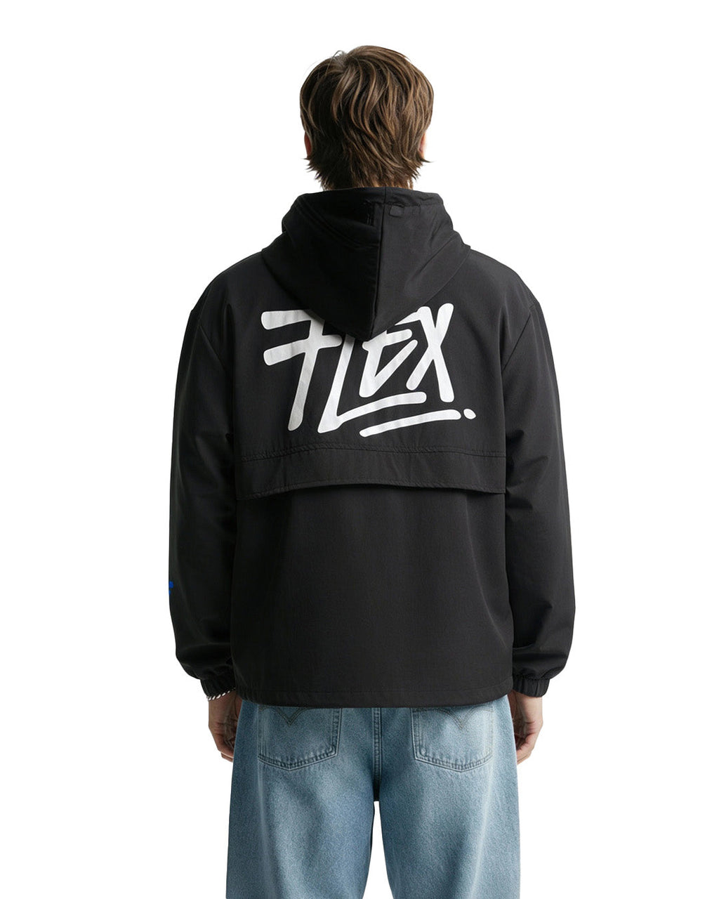 Signature Black Air Nylon Hoodie