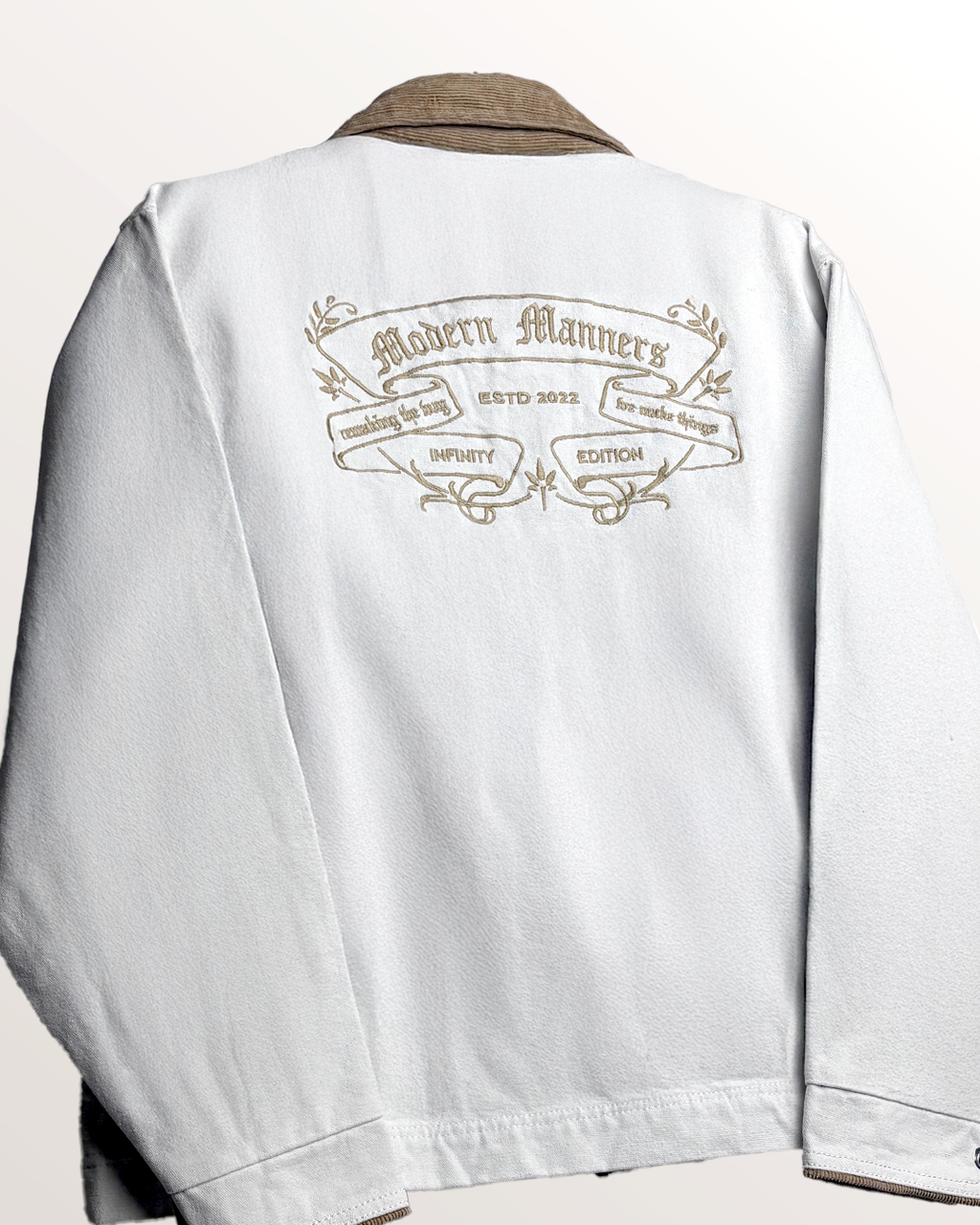 Modern Manner Denim Cord Jacket