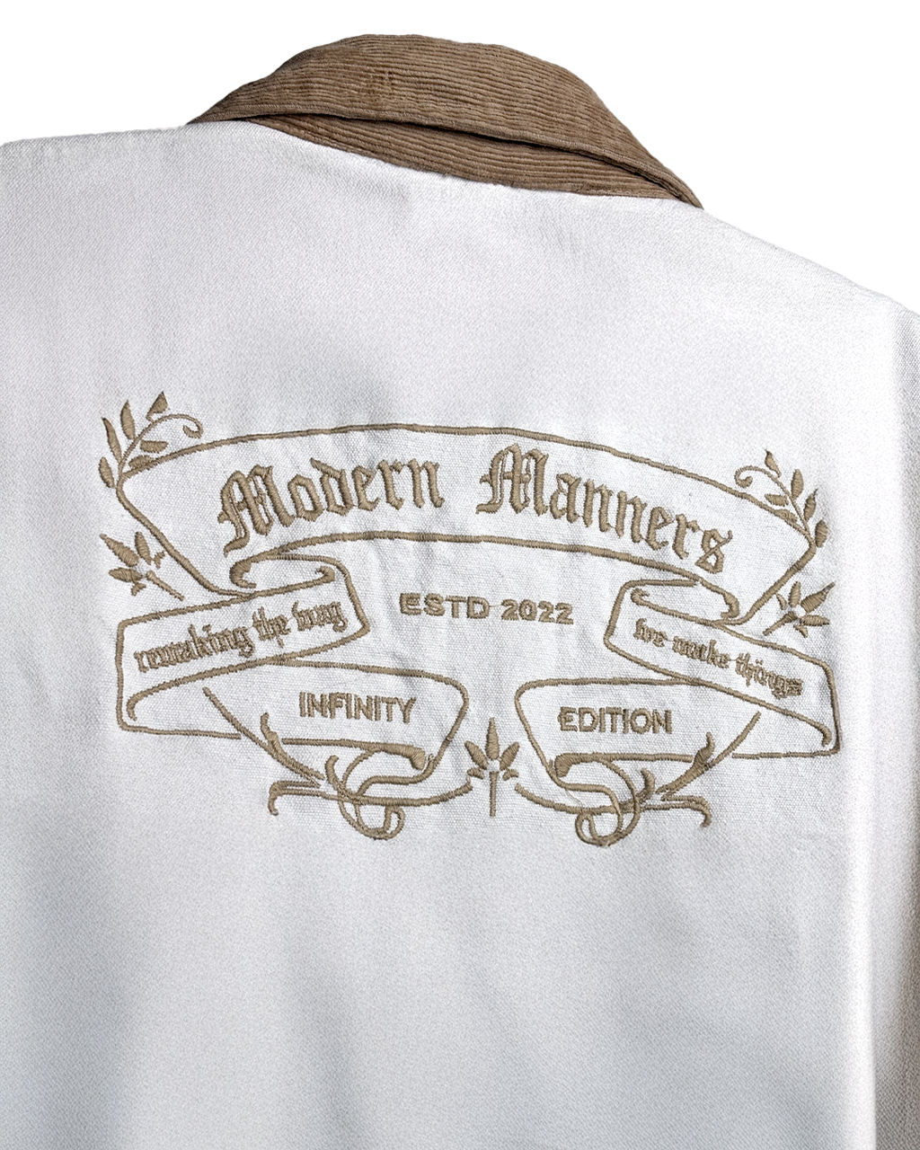 Modern Manner Denim Cord Jacket