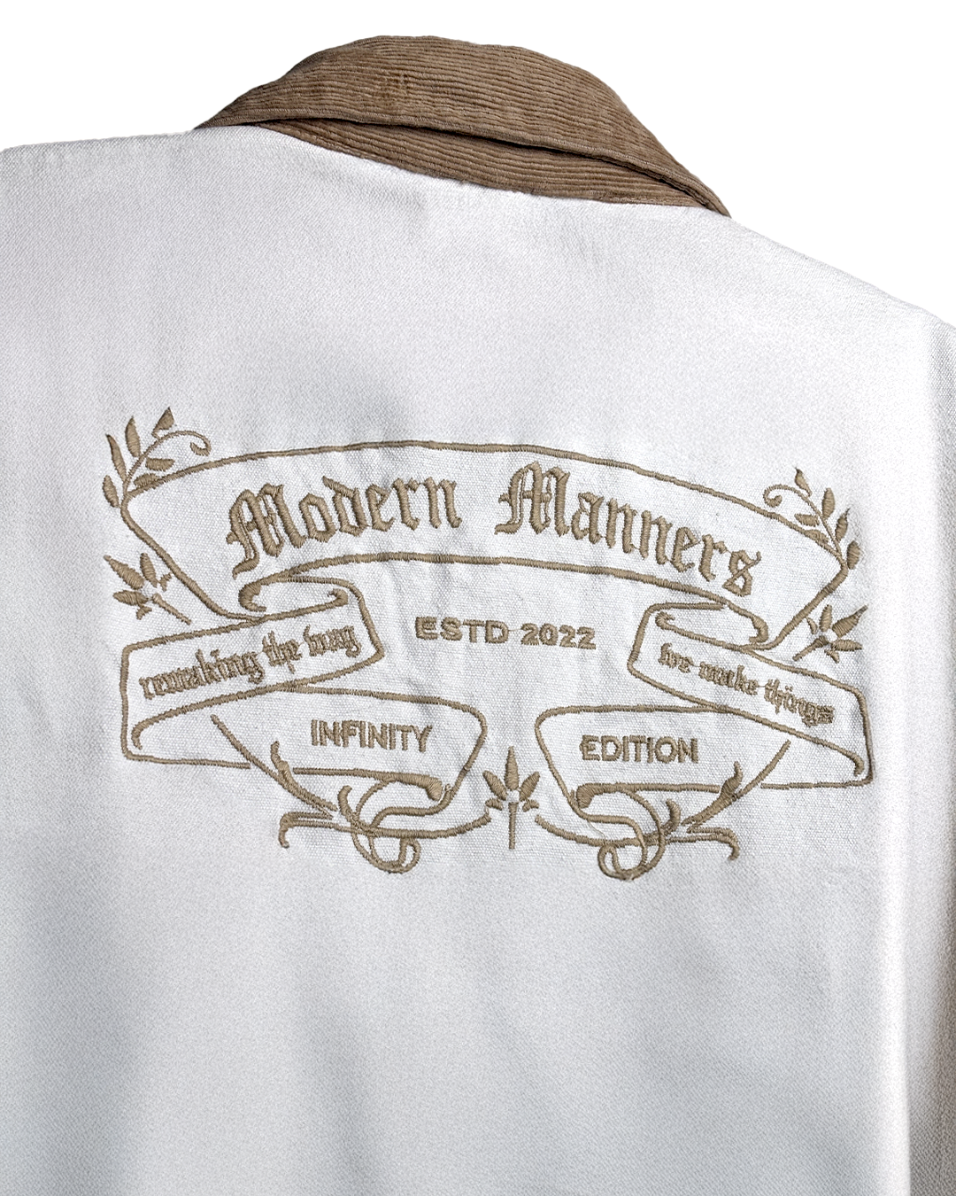 Modern Manner Denim Cord Jacket